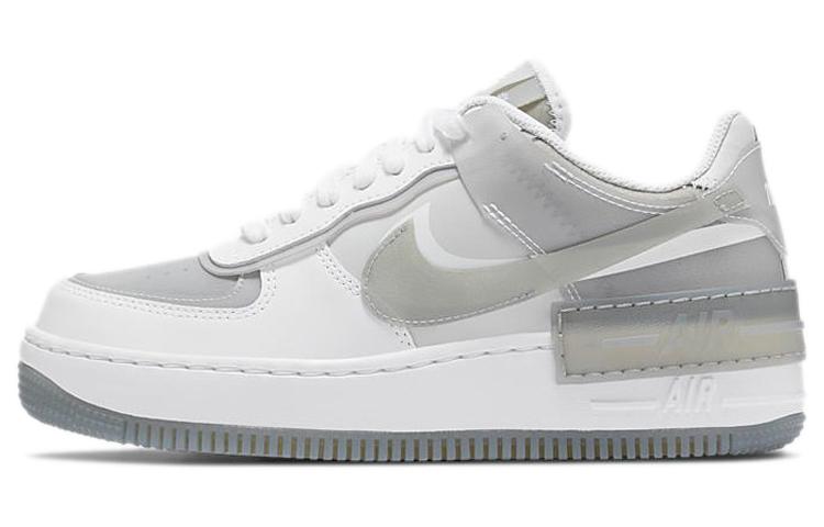 

Кеды унисекс Nike Air Force 1 Shadow Particle Grey серые 42 EU, Серый, Air Force 1 Shadow Particle Grey