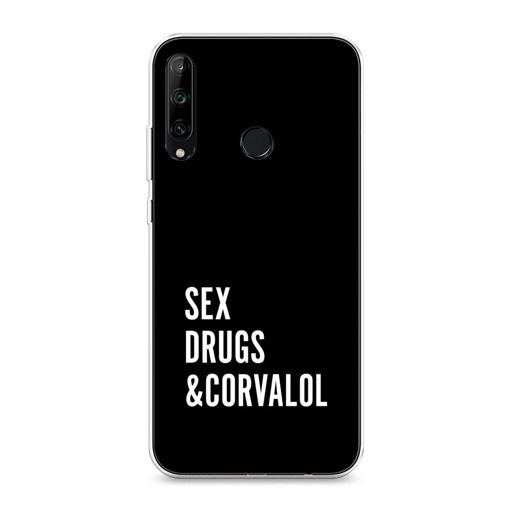 

Чехол на Honor 9C "Corvalol", Черный;серый;белый, 612550-6