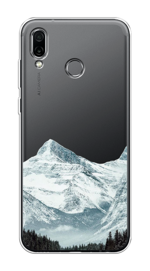 

Чехол на Honor Play "Горы арт 1", Белый;зеленый, 66250-2