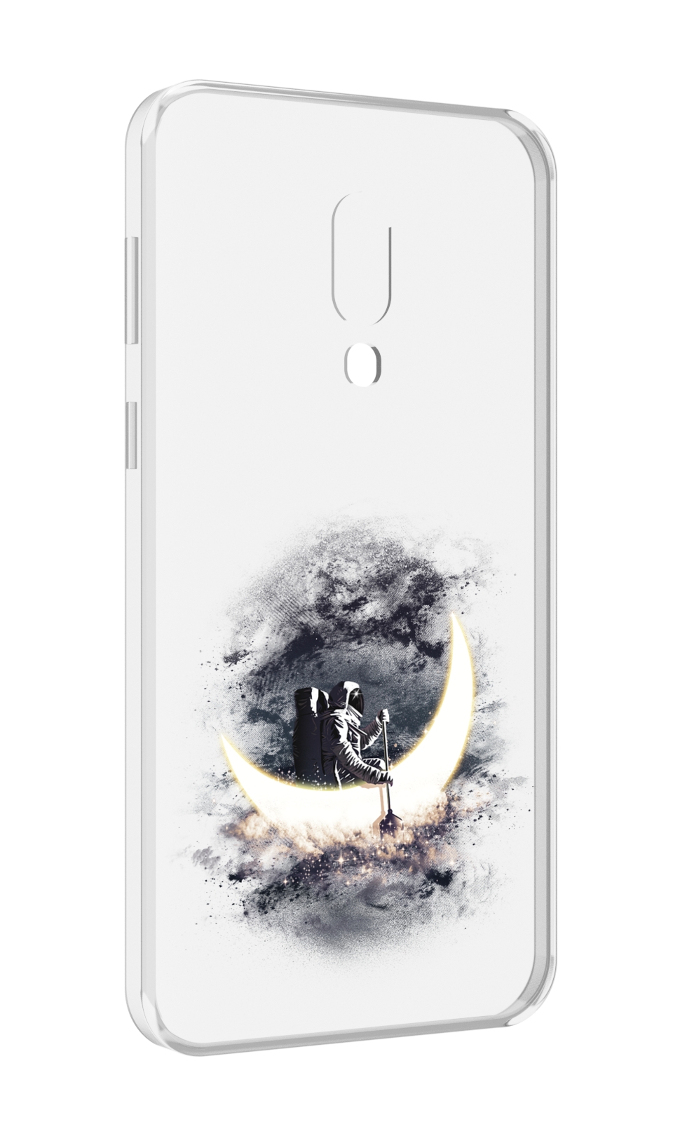 

Чехол MyPads лунный путешественник для Meizu 16 Plus / 16th Plus, Прозрачный, Tocco