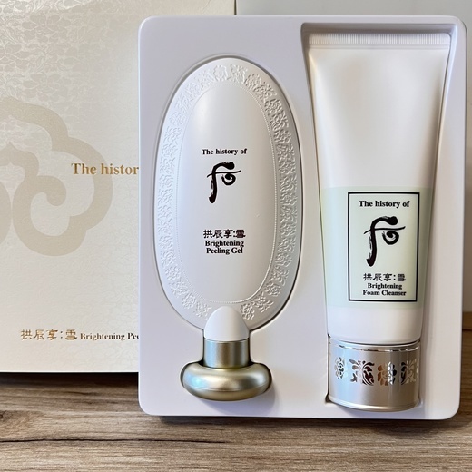 фото Thy history пилинг 100гр +пенка 100гр brightening peeling gel gongjinhyang seol the history of whoo