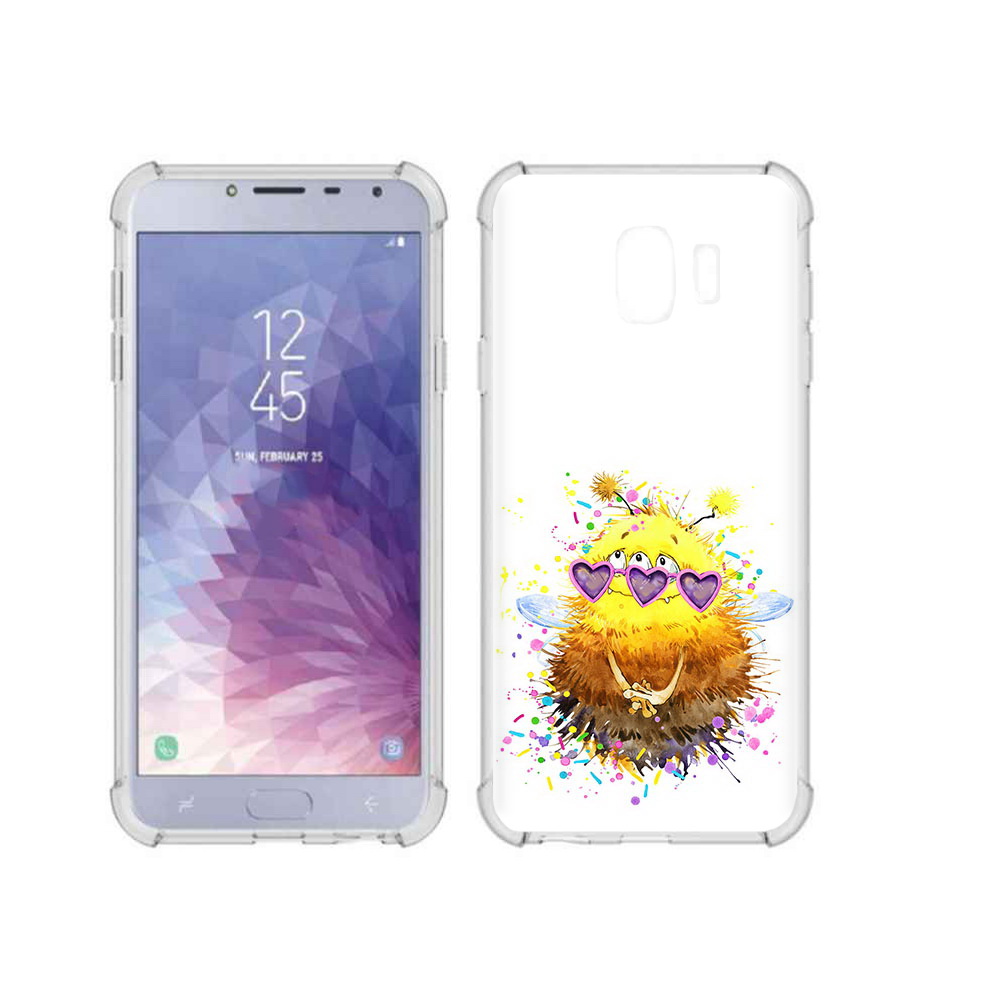 

Чехол MyPads Tocco для Samsung Galaxy J4 (2018) Пушитый шмель, Прозрачный, Tocco