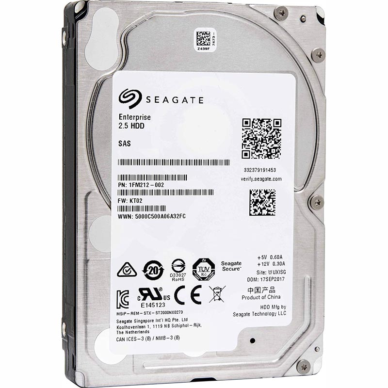 

Жесткий диск Seagate Enterprise 1,2 ТБ (HESS10S3180-00301)