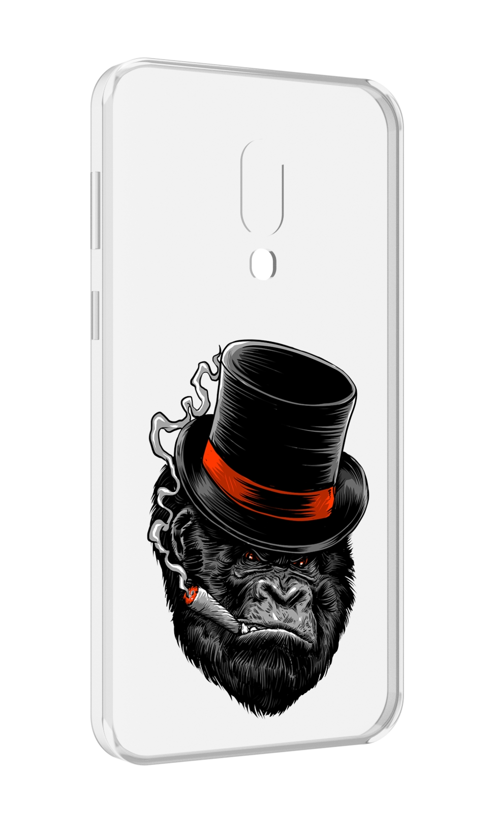 

Чехол MyPads дизайнерская горилла для Meizu 16 Plus / 16th Plus, Прозрачный, Tocco