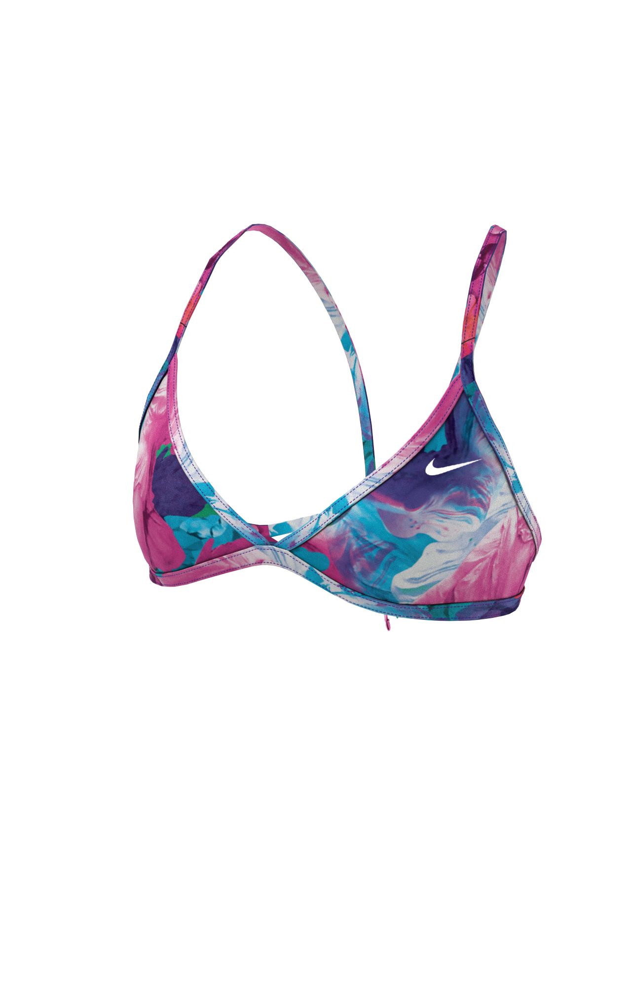 Топ женский Nike Swim NESSC030 разноцветный M