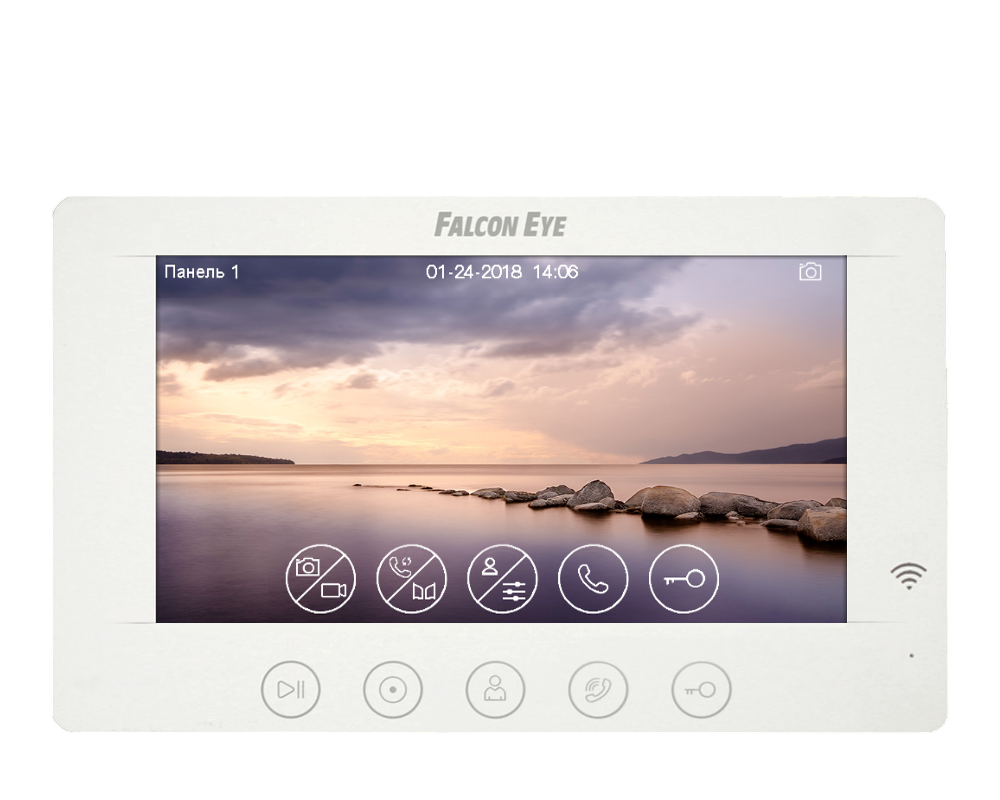фото Монитор видеодомофона falcon eye cosmo hd wi-fi vz
