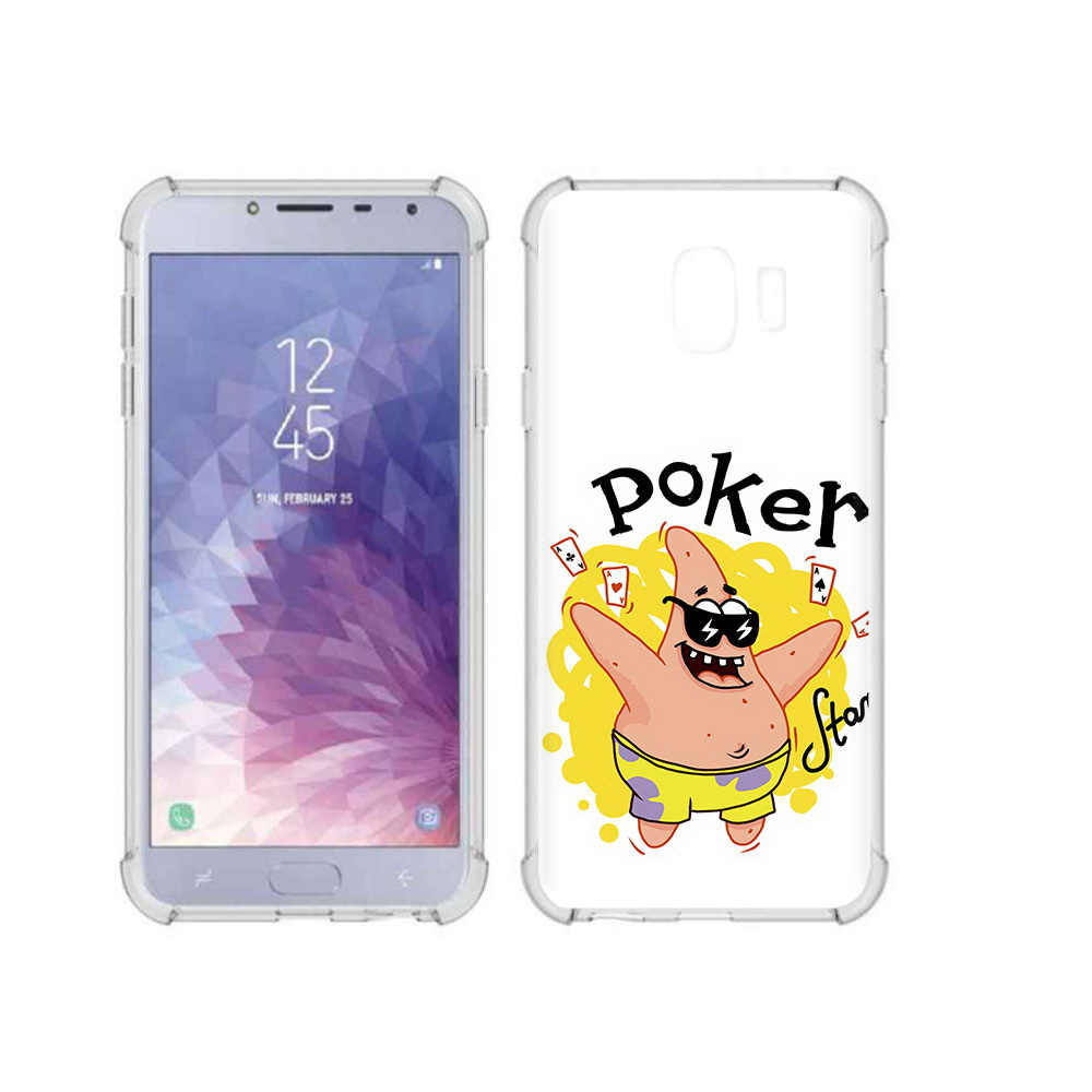 

Чехол MyPads Tocco для Samsung Galaxy J4 (2018) Патрик, Прозрачный, Tocco
