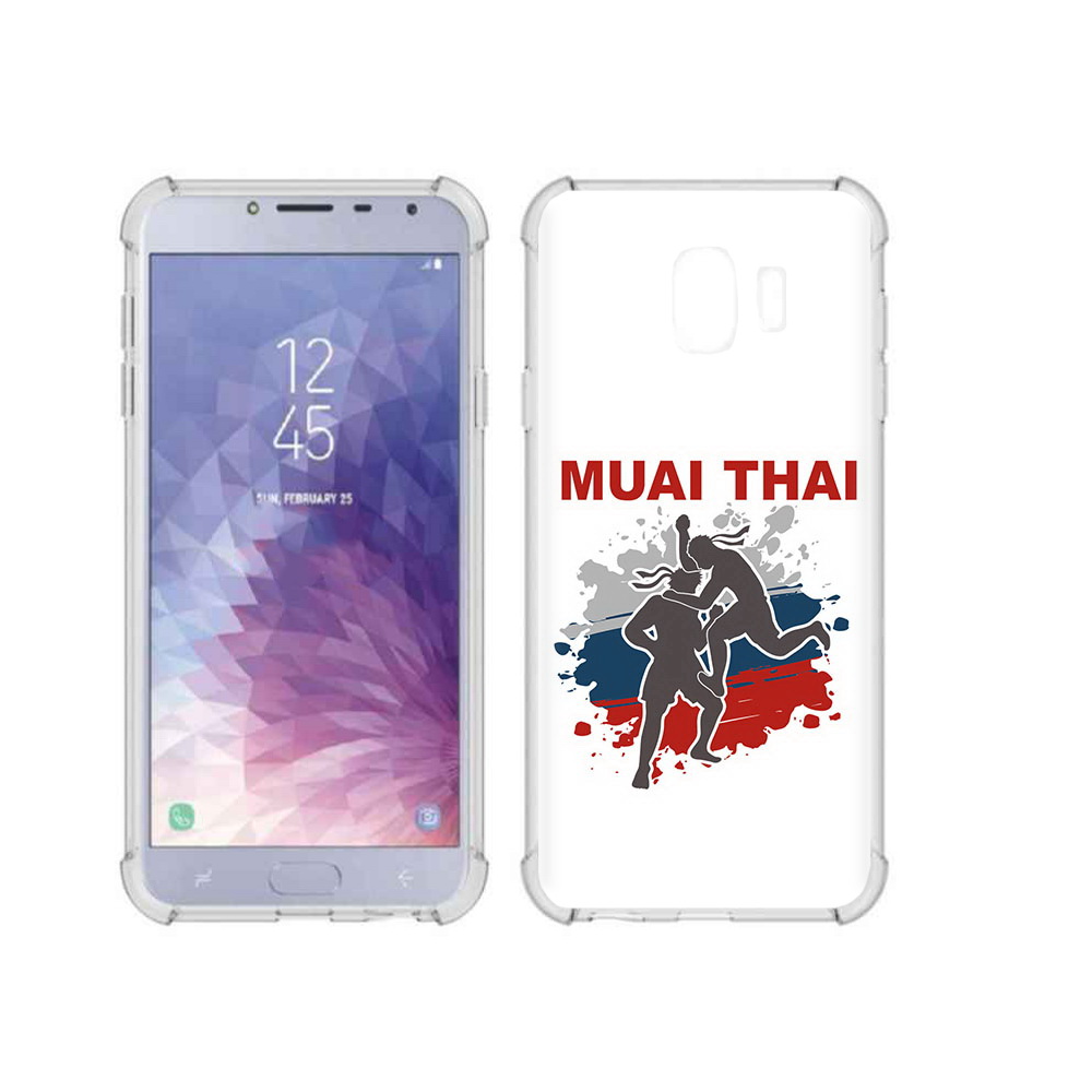 

Чехол MyPads Tocco для Samsung Galaxy J4 (2018) Муайтай, Прозрачный, Tocco