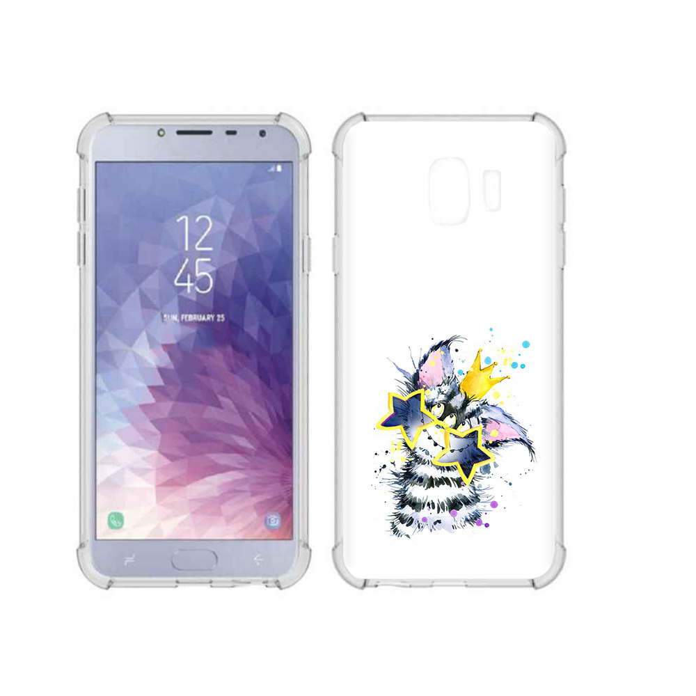 

Чехол MyPads Tocco для Samsung Galaxy J4 (2018) Мартовский Нуся, Прозрачный, Tocco