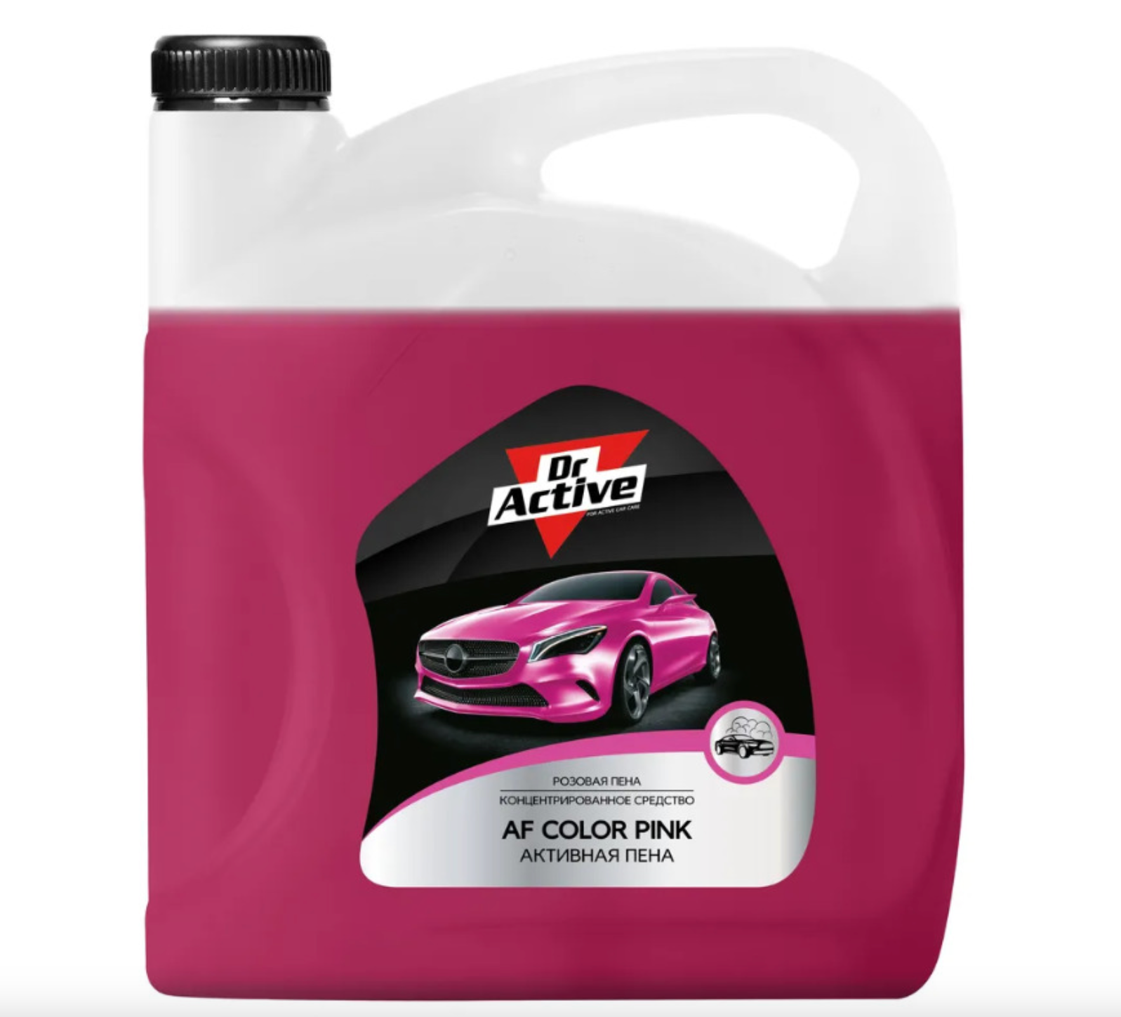 фото Автошампунь (активная пена) "af color pink" 6л dr.active dr. active