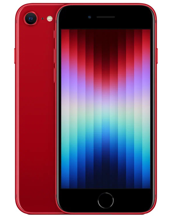 фото Смартфон apple iphone se (2022) 64gb red (mmye3j/a) (япония jp)