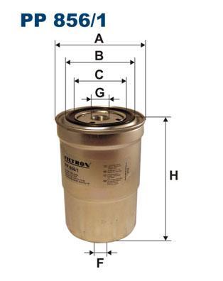 

Фильтр топливный FILTRON PP856/1