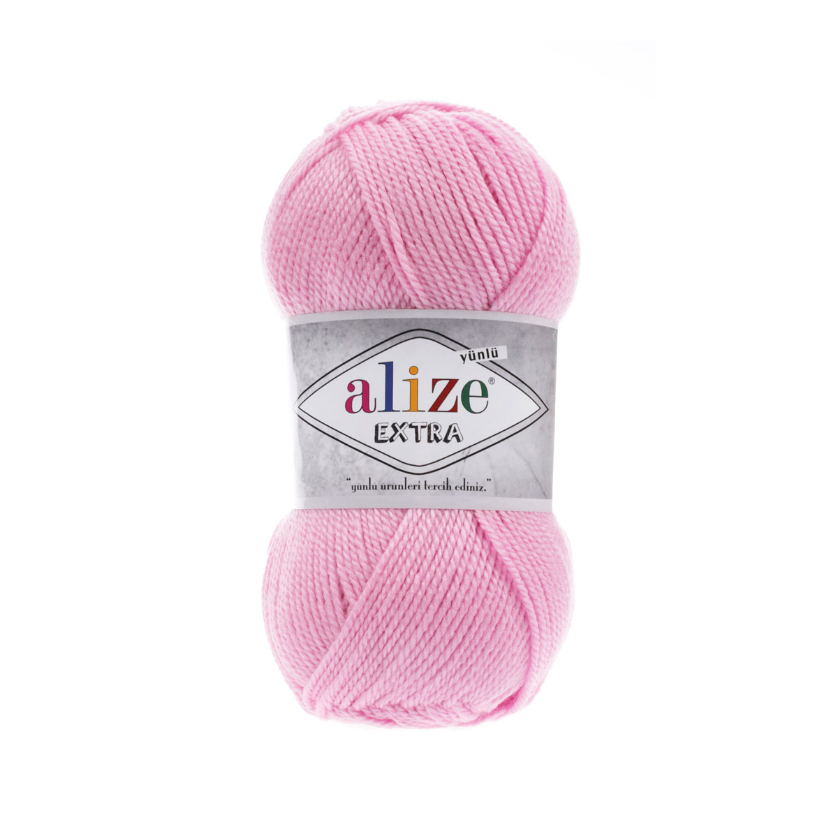 

Пряжа ALIZE 'Extra', 100г, 220м (100% Aкрил) (191 розовый леденец), 5 мотков