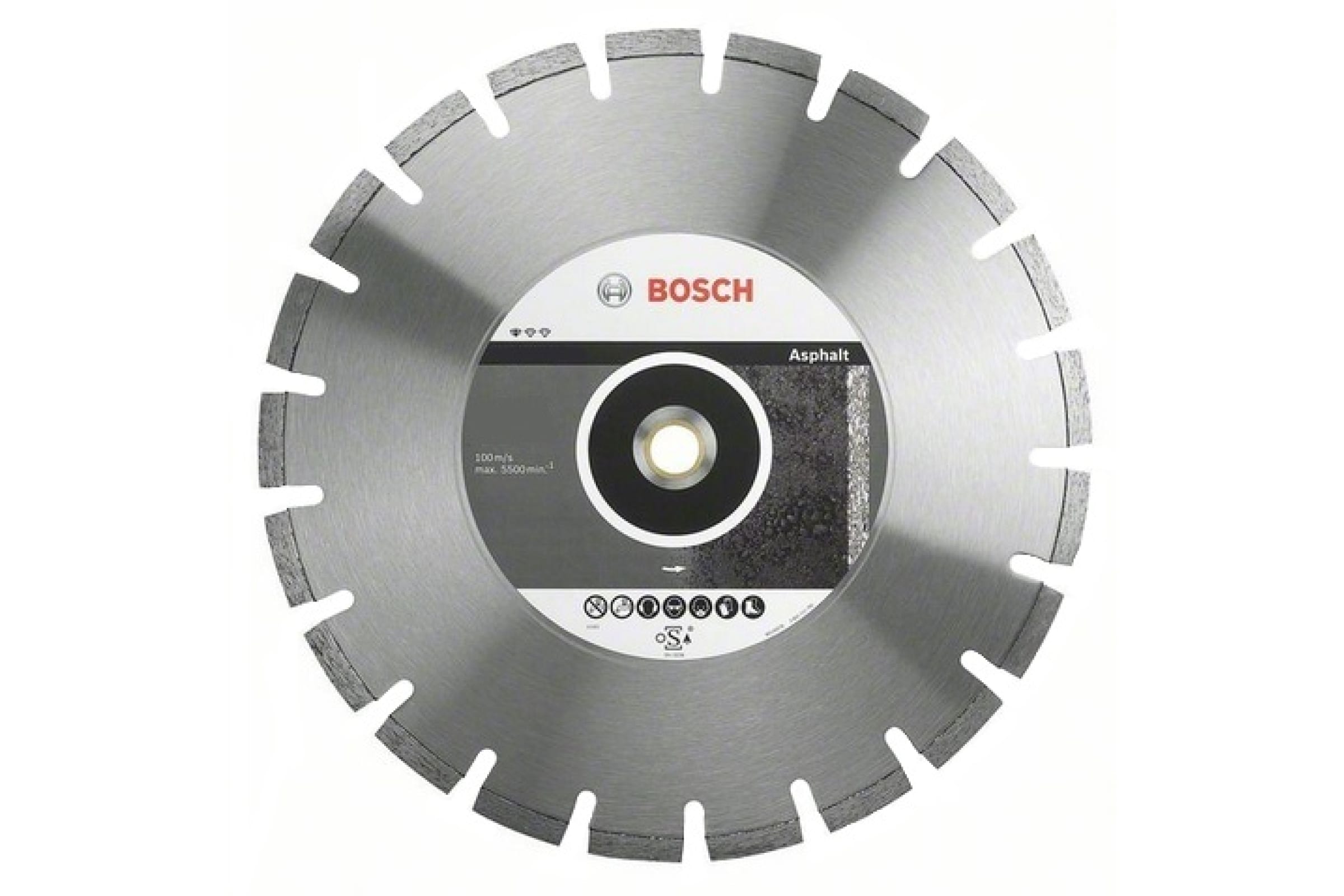 фото Диск алмазный professional for asphalt (300х20/25,4 мм) bosch 2608602624