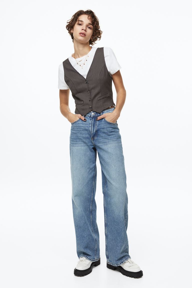 

Джинсы женские H&M 1126815001 синие 44 EU (доставка из-за рубежа), 1126815001