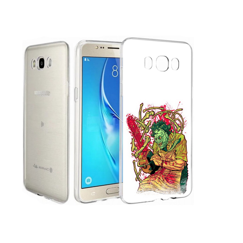 

Чехол MyPads Tocco для Samsung Galaxy J7 яркий мясник, Прозрачный, Tocco