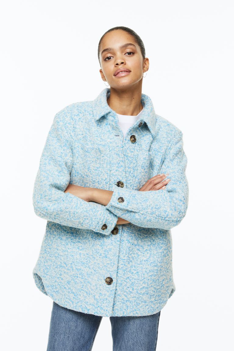 

Жакет женский H&M 1126725001 синий M (доставка из-за рубежа), 1126725001