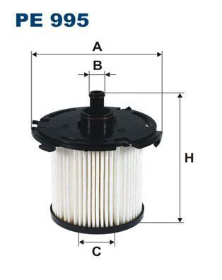 

Фильтр топливный FILTRON PE995