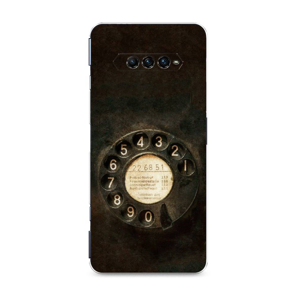 

Чехол Awog на Xiaomi Black Shark 4 pro "Старинный телефон", Коричневый;бежевый;черный, 317650-5