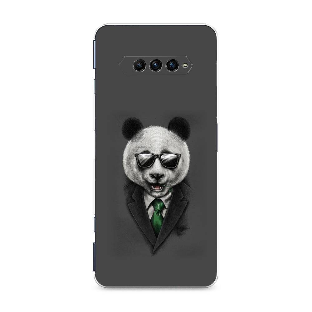 

Чехол Awog на Xiaomi Black Shark 4 pro "Деловая панда", Серый;зеленый, 317650-10