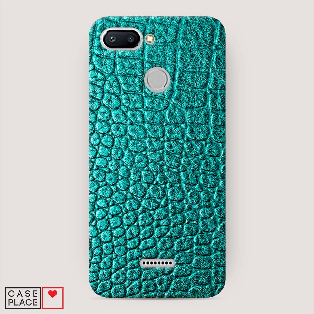 

Пластиковый чехол "Бирюзовая змея" на Xiaomi Redmi 6