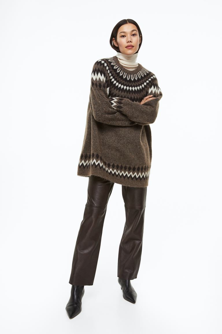 

Джемпер женский H&M 1126627002 коричневый S (доставка из-за рубежа), 1126627002