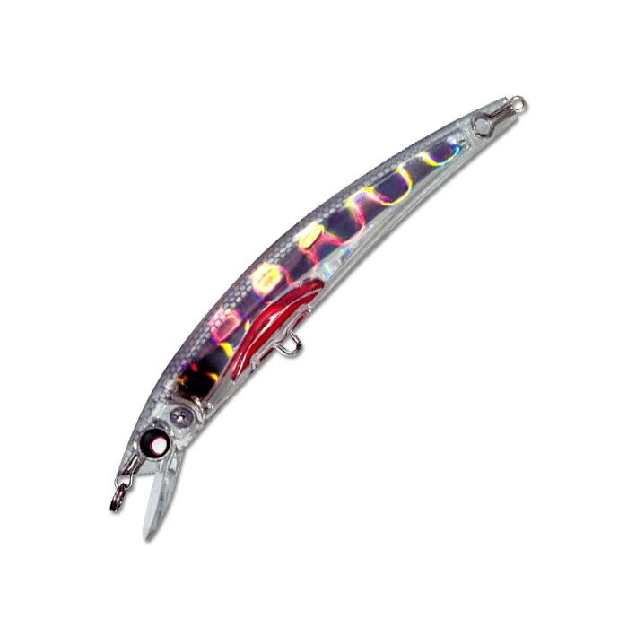 

Воблер плавающий Yo-Zuri Crystal 3D Minnow 90mm, Серебристый;фиолетовый;красный, Crystal 3D Minnow