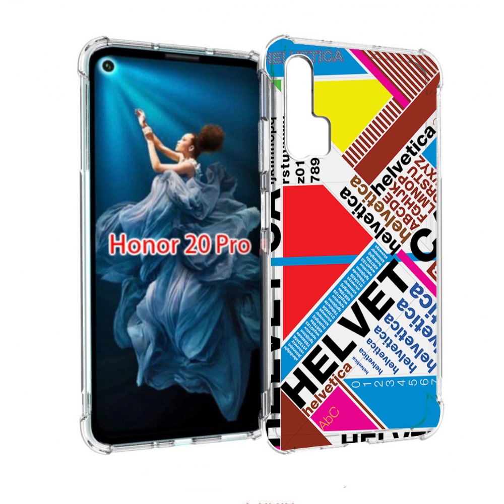 

Чехол бампер MyPads HELVET для Honor 20 Pro противоударный, Прозрачный, Tocco