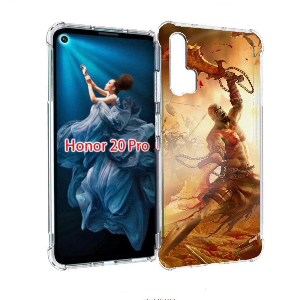 

Чехол бампер MyPads God Of War III для Honor 20 Pro противоударный, Прозрачный, Tocco