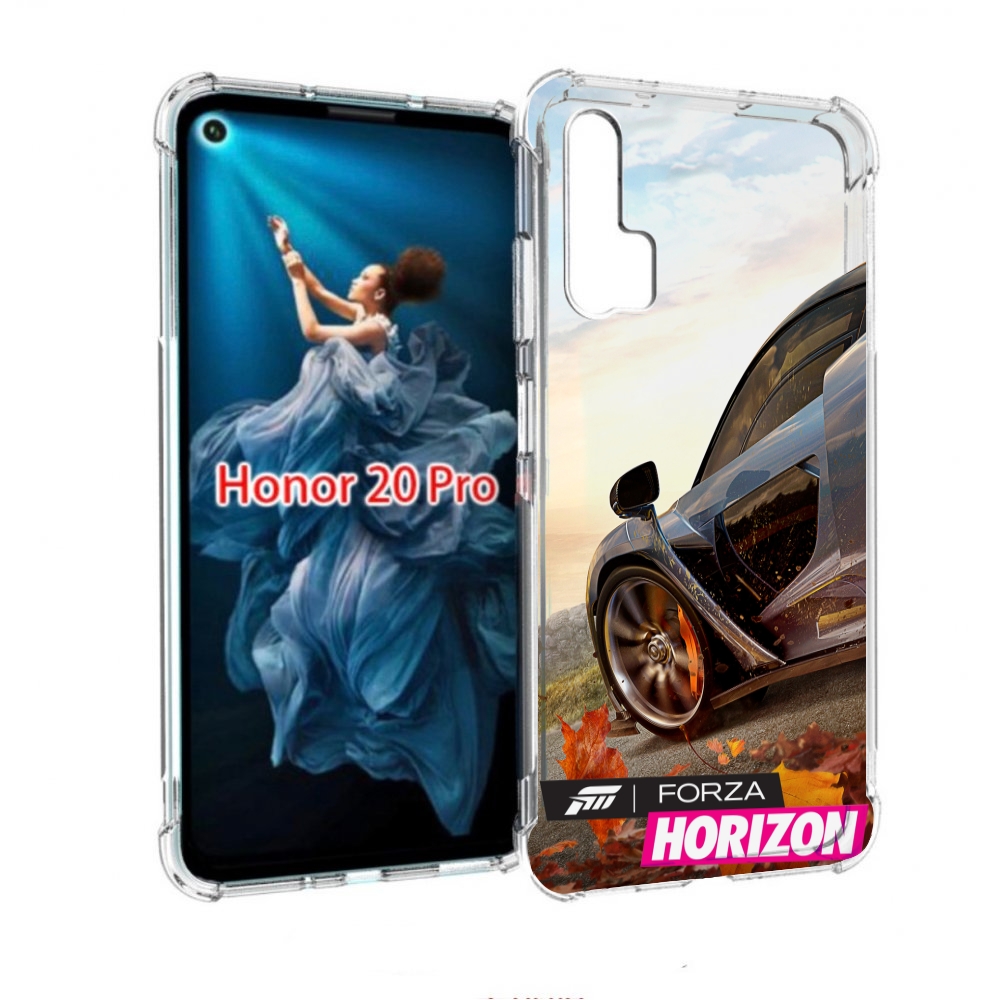 

Чехол бампер MyPads Forza Horizon 4 для Honor 20 Pro противоударный, Прозрачный, Tocco