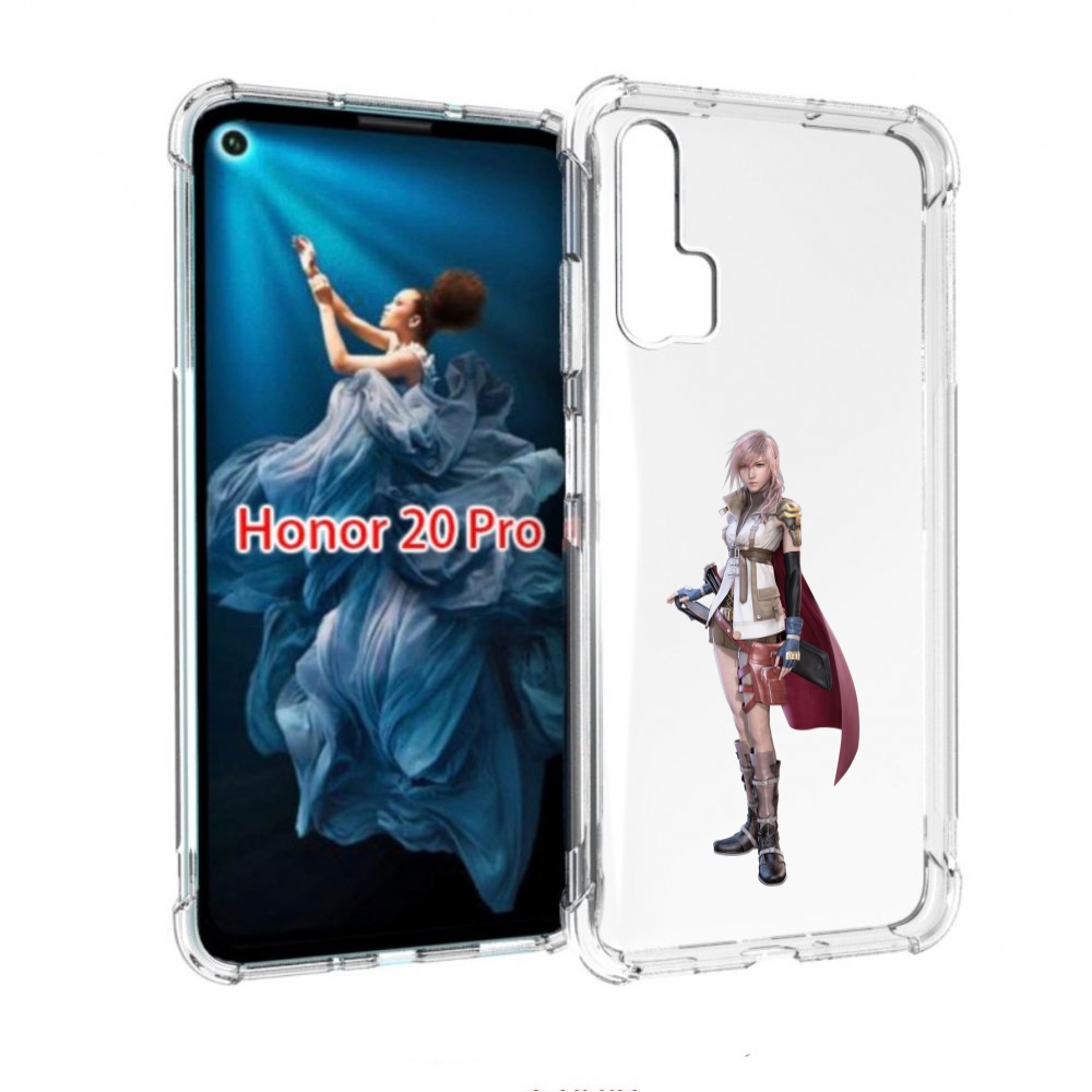 

Чехол бампер MyPads Final-Fantasy для Honor 20 Pro противоударный, Прозрачный, Tocco