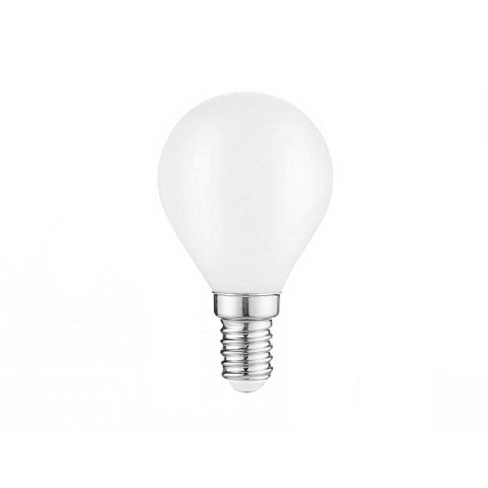 

Лампа Gauss Filament, шар, 9W, 590lm, 3000К, Е14, milky, диммируемая, LED, 1/10/50 1052011