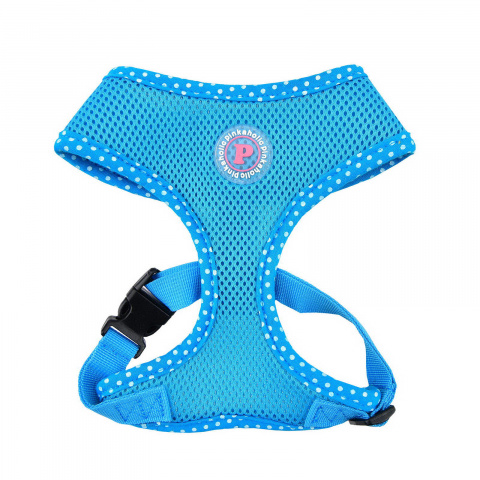 

Шлейка для собак Pinkaholic Niki S, полиэстер, голубой, Niki