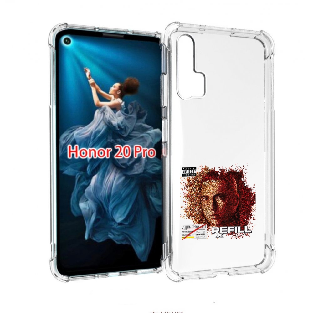 

Чехол Бампер Mypads Eminem Relapse, Refill Для Honor 20 Pro Прот, Прозрачный, Tocco