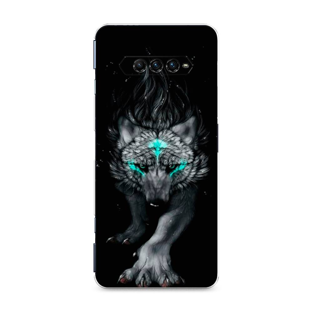 

Чехол Awog на Xiaomi Black Shark 4 pro "Волшебный волк", Черный;серый, 317650-2