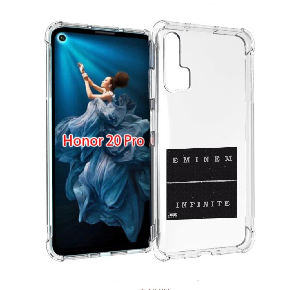 

Чехол Бампер Mypads Eminem Infinite Для Honor 20 Pro Противоударный, Прозрачный, Tocco