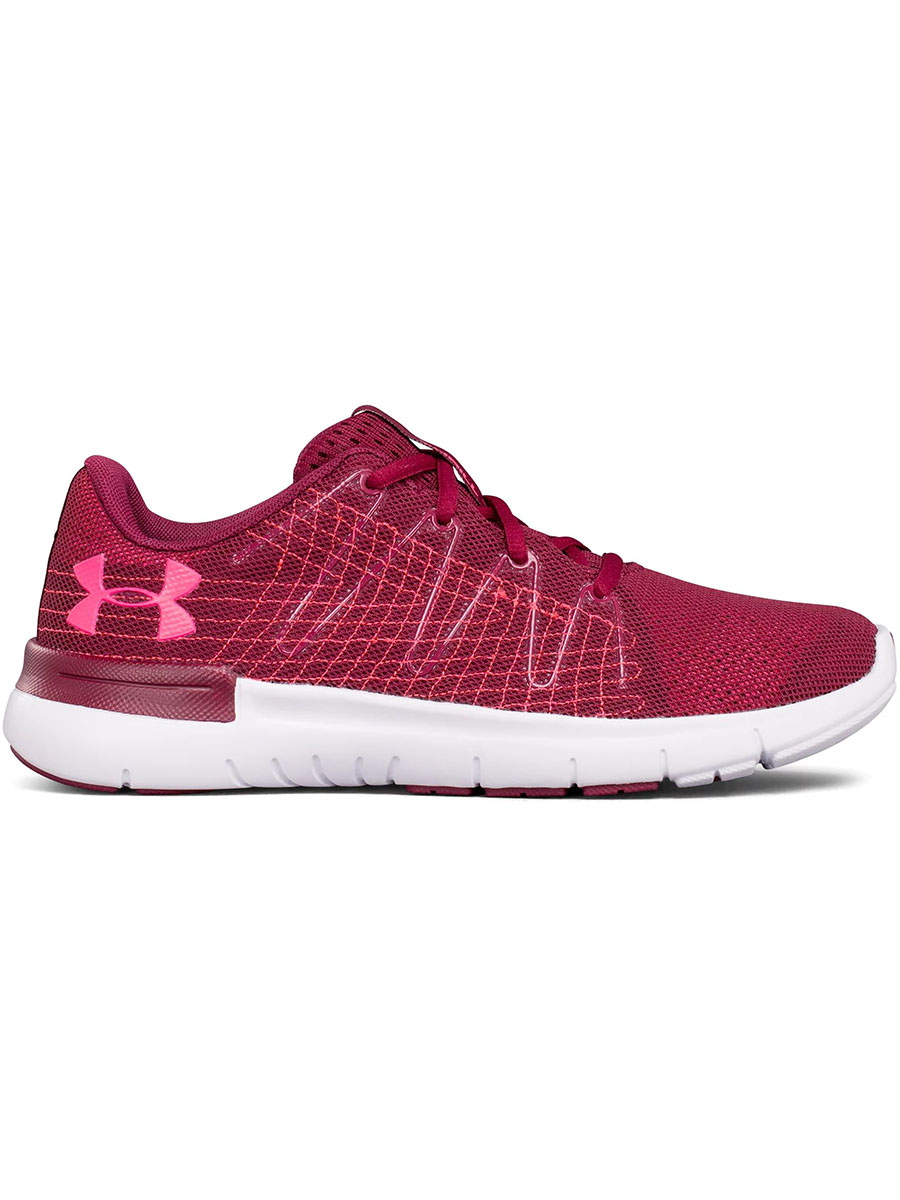 фото Кроссовки женские under armour ua w thrill 3 бордовые 5 us