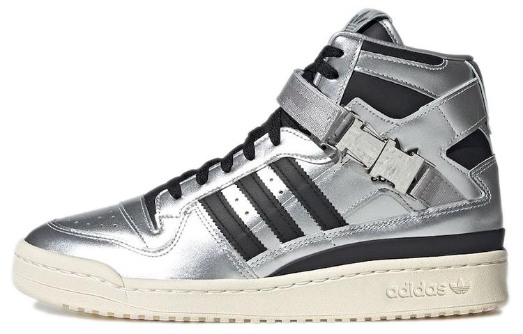 

Кеды унисекс Adidas FORUM 84 High серебристые 40 EU, Серебристый, FORUM 84 High