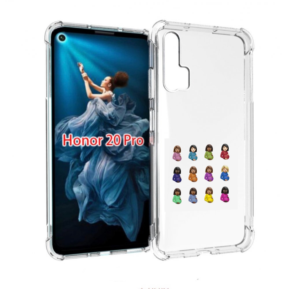 

Чехол бампер MyPads Drake - Certified Lover Boy для Honor 20 Pro, Прозрачный, Tocco