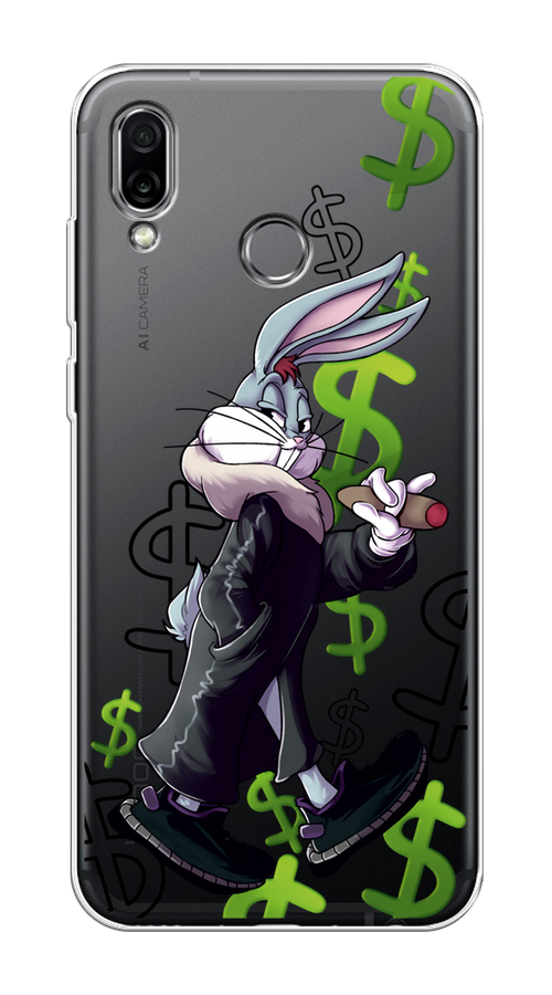 

Чехол на Honor Play "Rich Bugs Bunny", Зеленый;черный;голубой, 66250-6