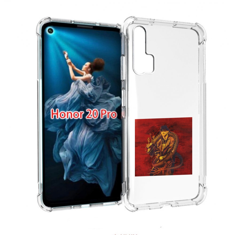 

Чехол бампер MyPads Dragonborn Big Baby Tape для Honor 20 Pro пр, Прозрачный, Tocco