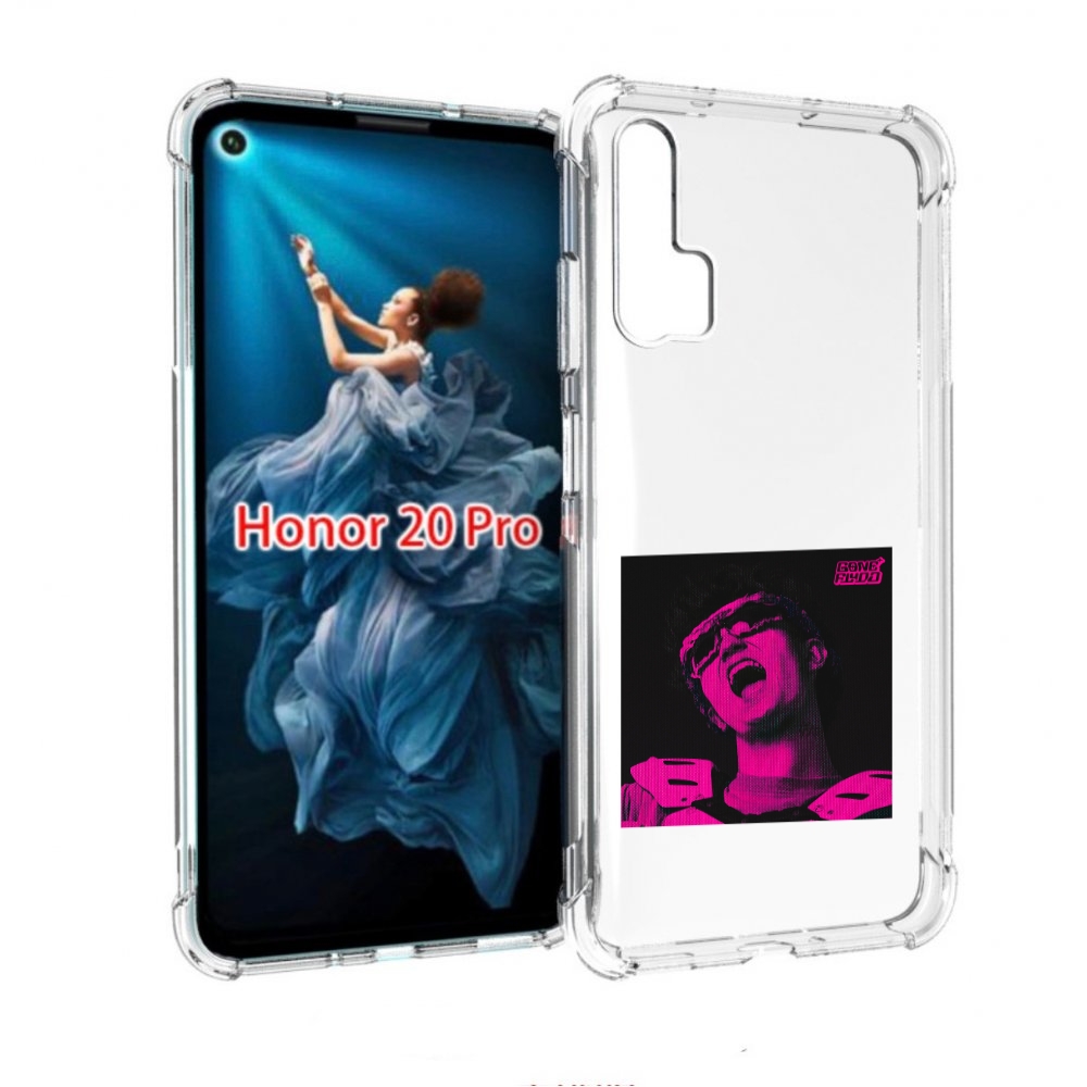 

Чехол бампер MyPads Digital Fantazy GONE для Honor 20 Pro против, Прозрачный, Tocco