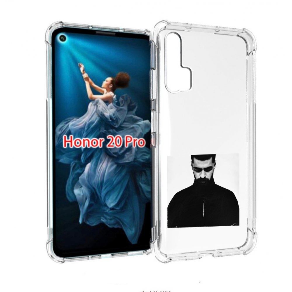 

Чехол бампер MyPads Buster Keaton Miyagi мужской для Honor 20 Pr, Прозрачный, Tocco
