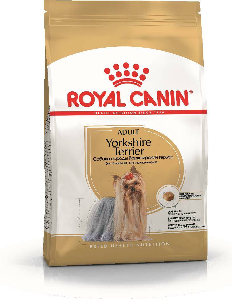 фото Сухой корм для собак royal canin yorkshire terrier adult, для йоркширского терьера, 3 кг