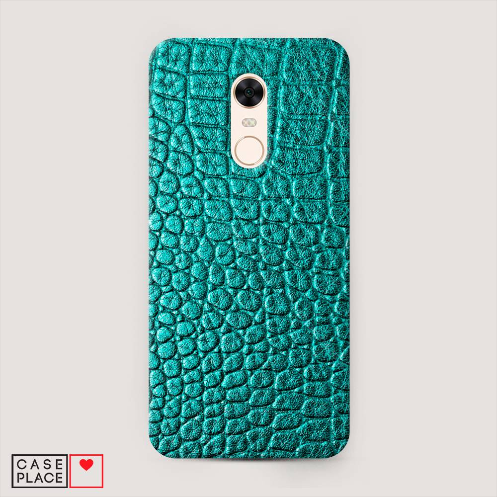 

Пластиковый чехол "Бирюзовая змея" на Xiaomi Redmi 5 Plus, 33120-2