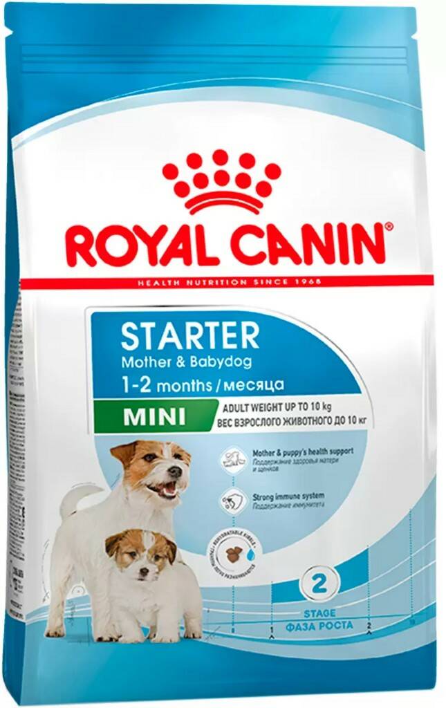 

Сухой корм для щенков Royal Canin Mini Starter Mother & Babydog, 1кг