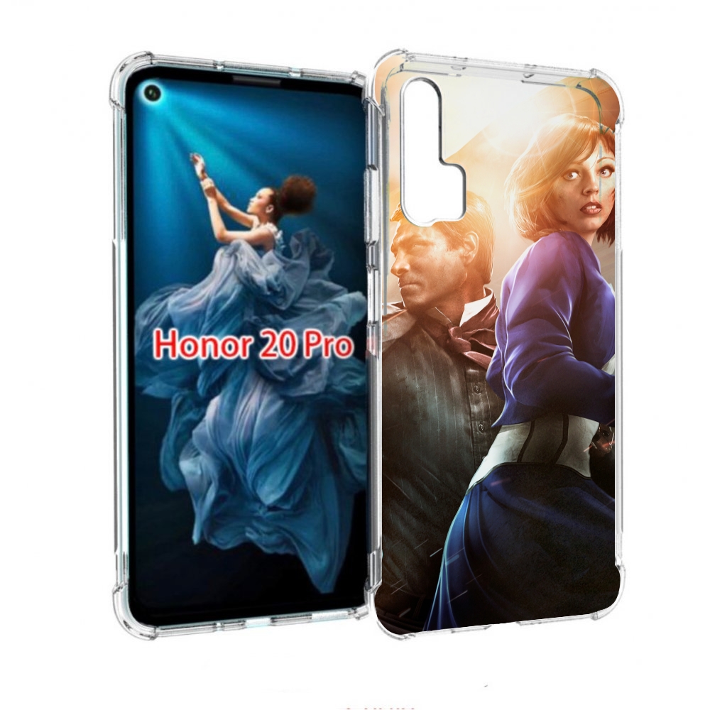 

Чехол бампер MyPads Bioshock Infinite для Honor 20 Pro противоуд, Прозрачный, Tocco