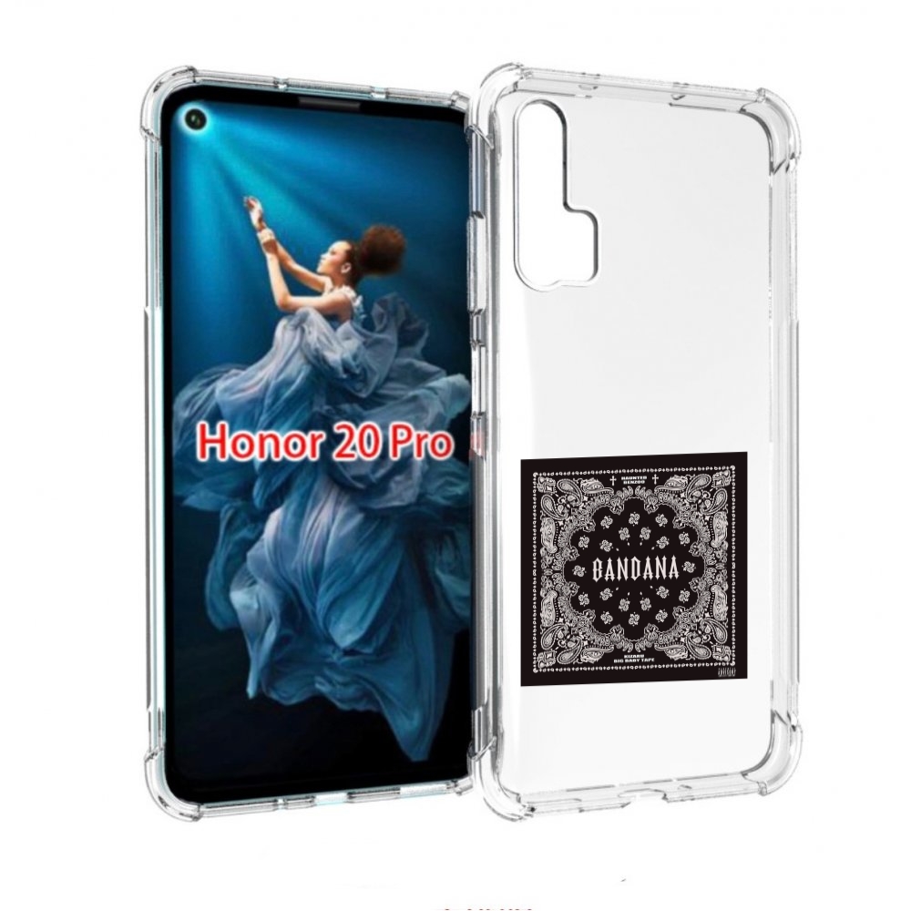

Чехол бампер MyPads Bandana I Big Baby Tape для Honor 20 Pro про, Прозрачный, Tocco
