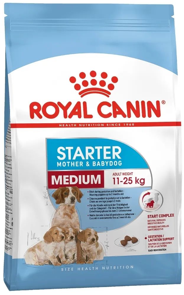 

Сухой корм для щенков Royal Canin Medium Starter Mother & babydog, 12 кг