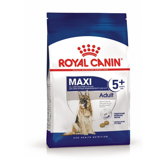 

Сухой корм для собак Royal Canin Maxi Adult 5+, для крупных пород, 15 кг